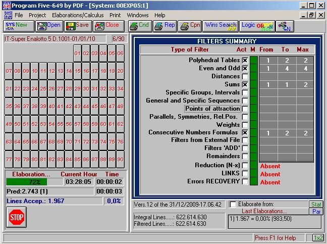 Program Five screenshot